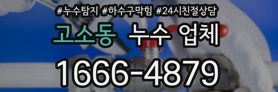 고소동 누수 업체
