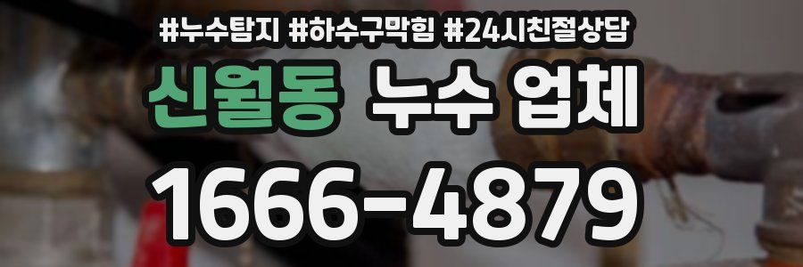 신월동 누수 업체