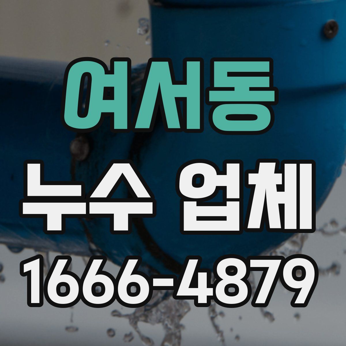 여서동 누수 업체