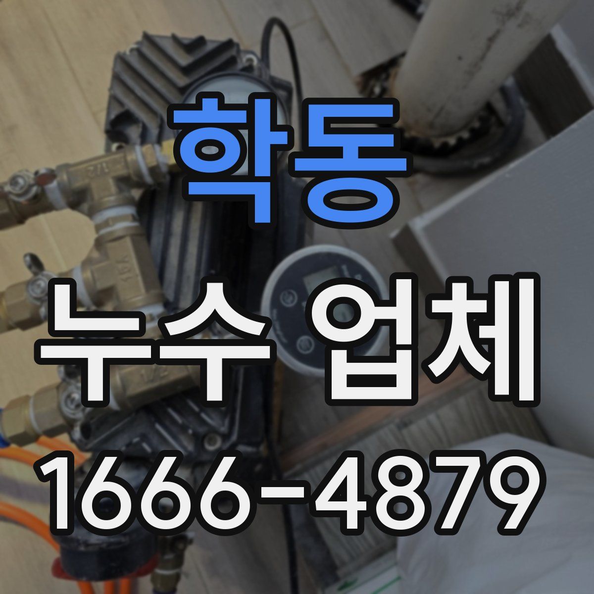 학동 누수 업체