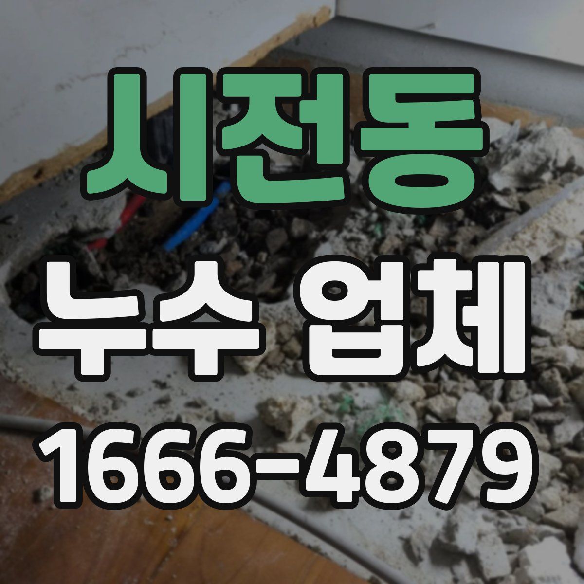 시전동 누수 업체