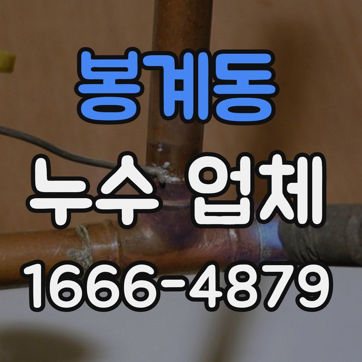 봉계동 누수 업체