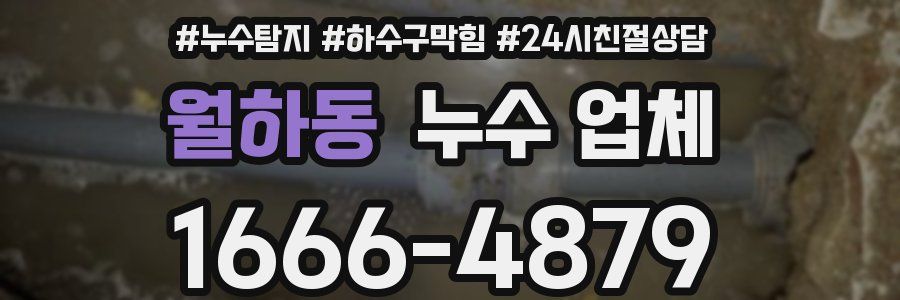월하동 누수 업체