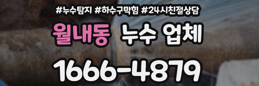 월내동 누수 업체