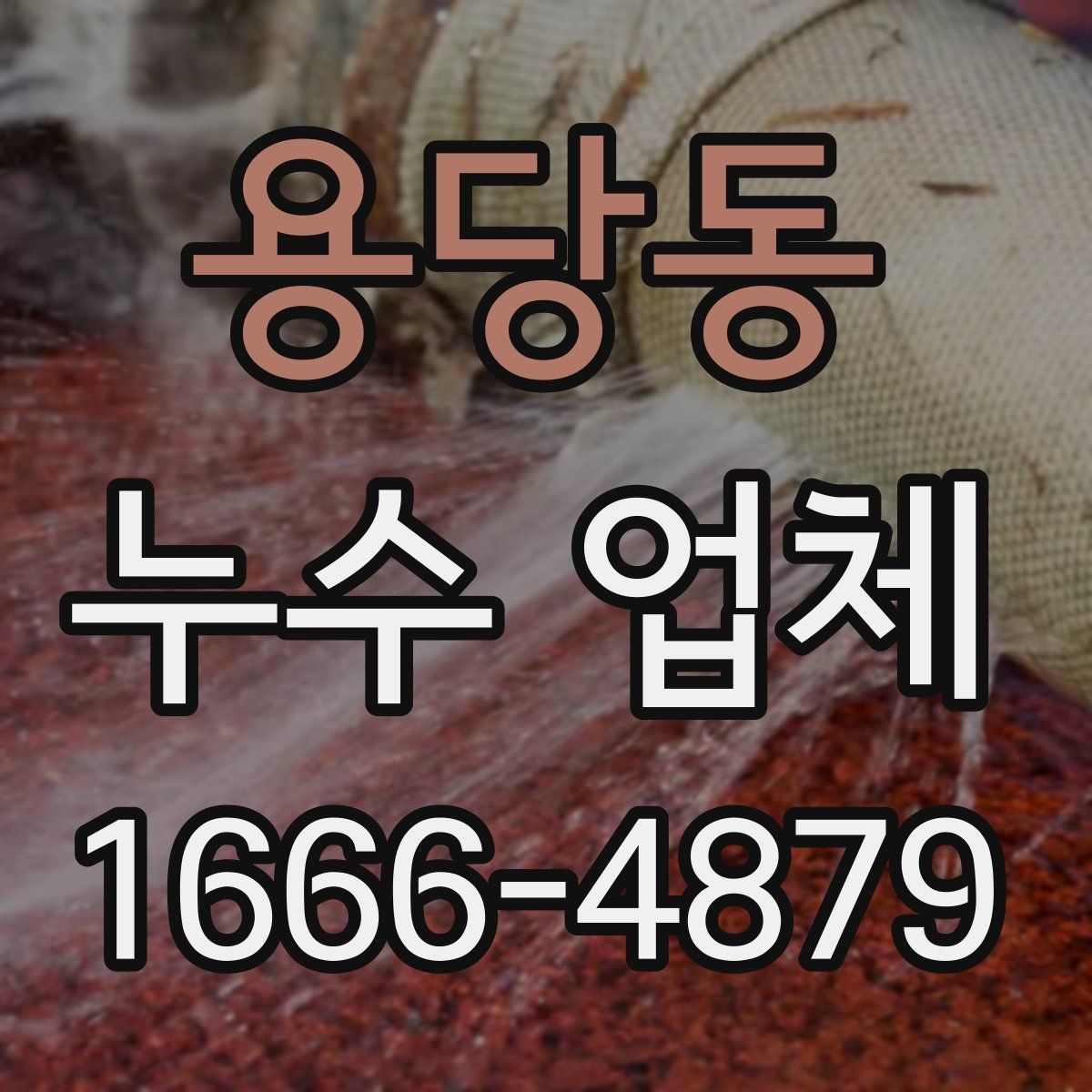 용당동 누수 업체