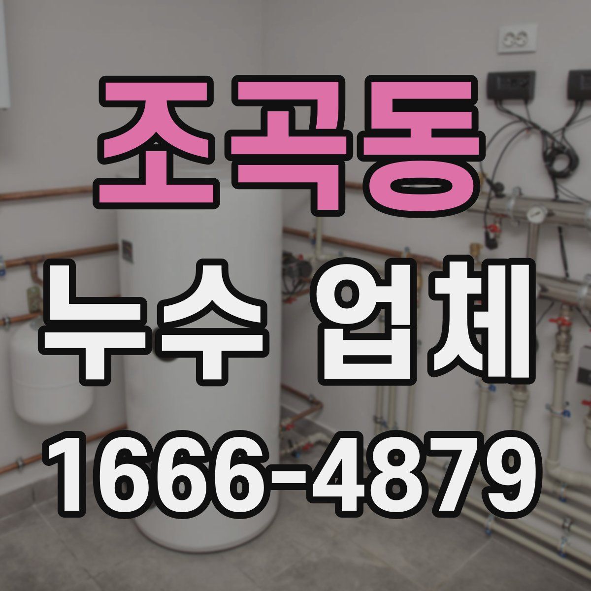 조곡동 누수 업체