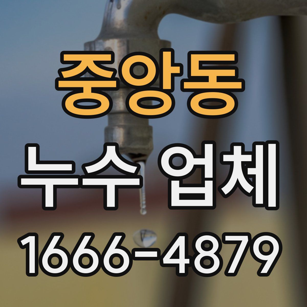 중앙동 누수 업체