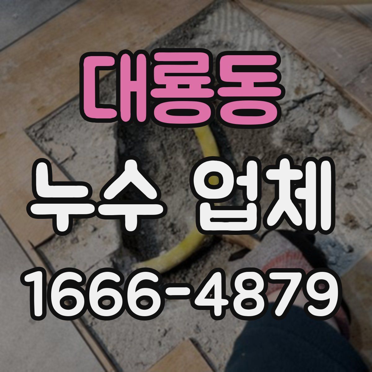 대룡동 누수 업체