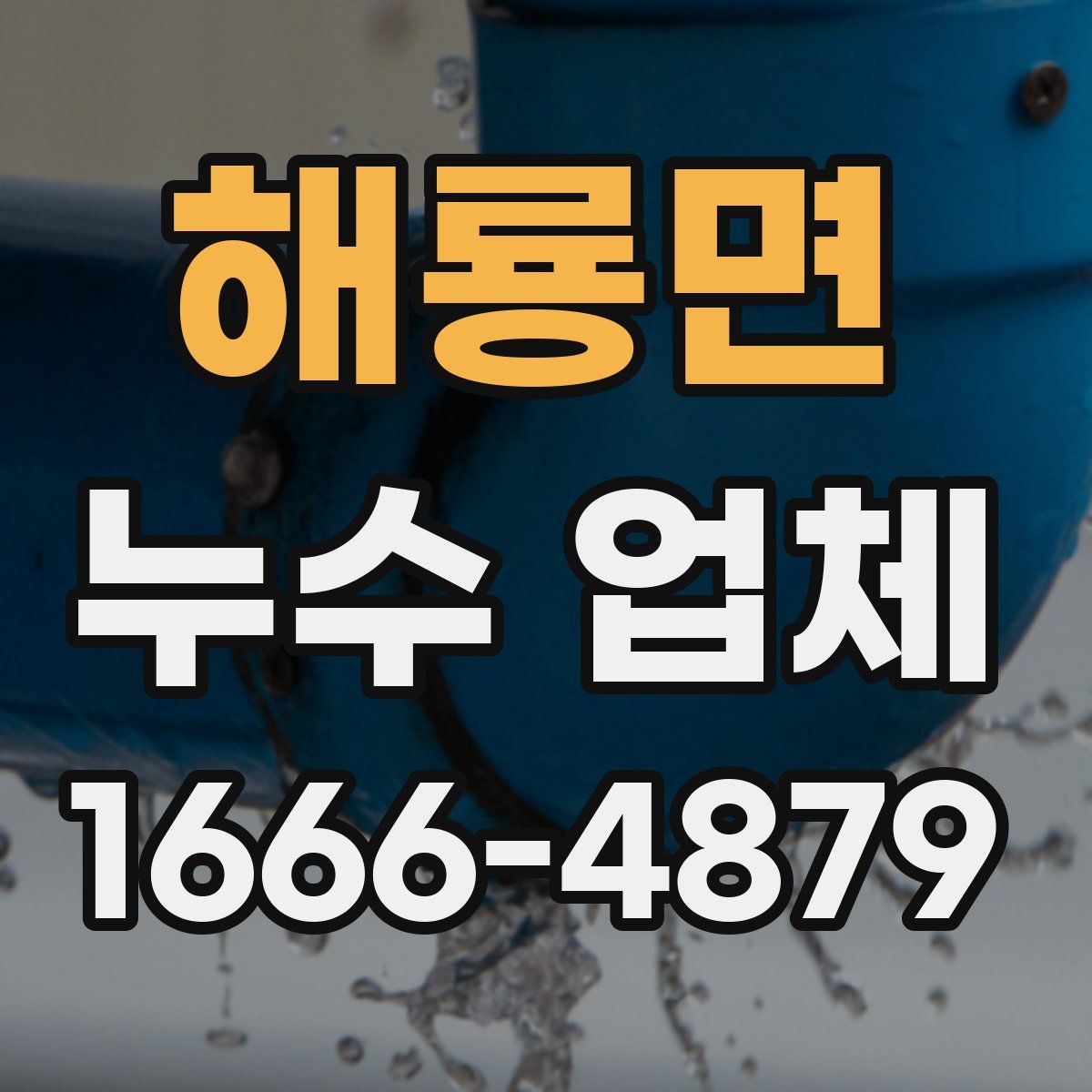 해룡면 누수 업체