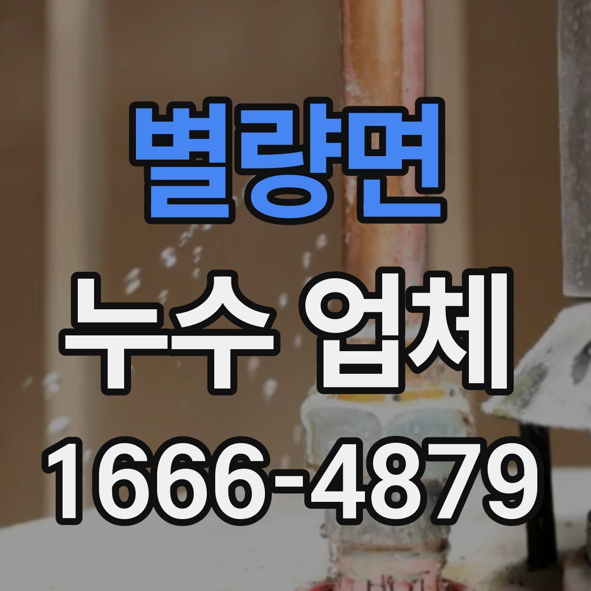 별량면 누수 업체