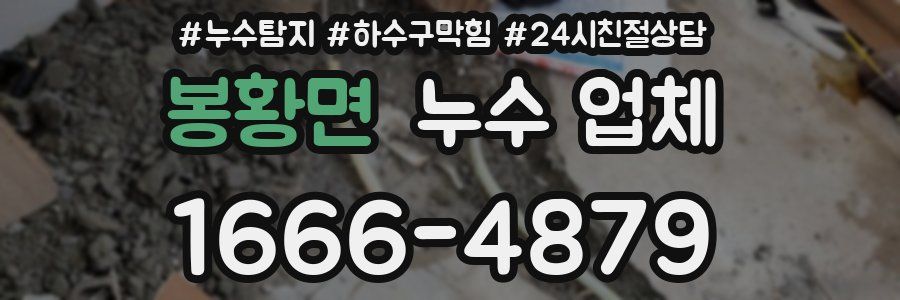 봉황면 누수 업체