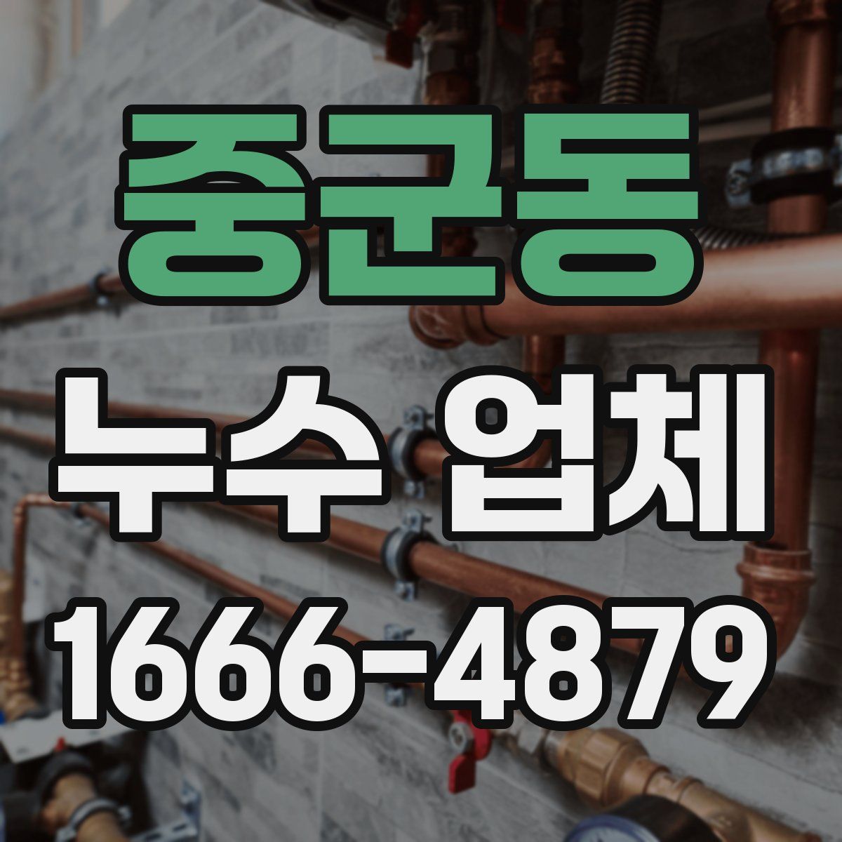 중군동 누수 업체