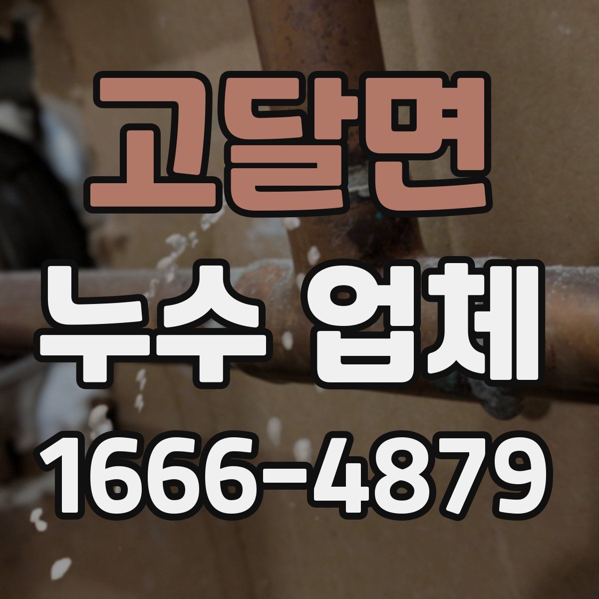 고달면 누수 업체