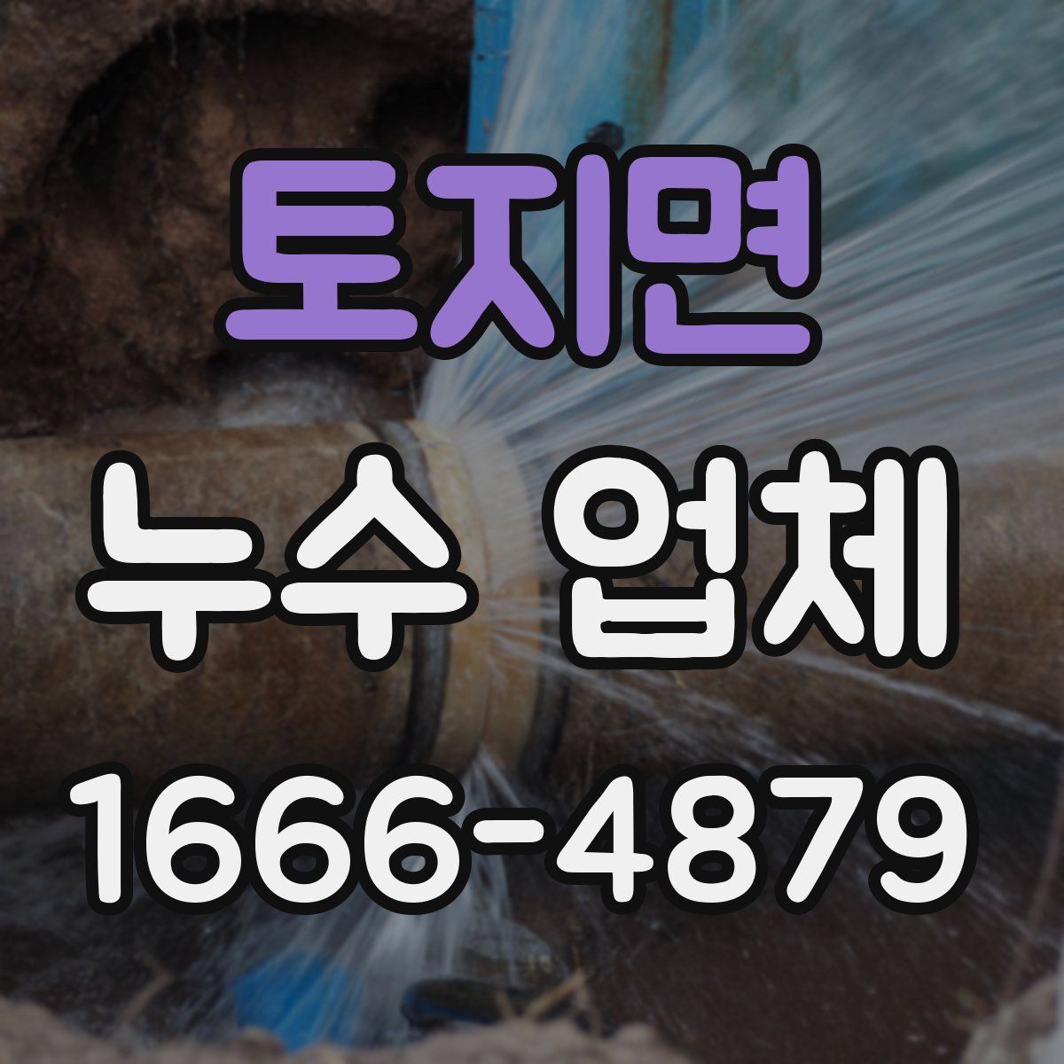 토지면 누수 업체