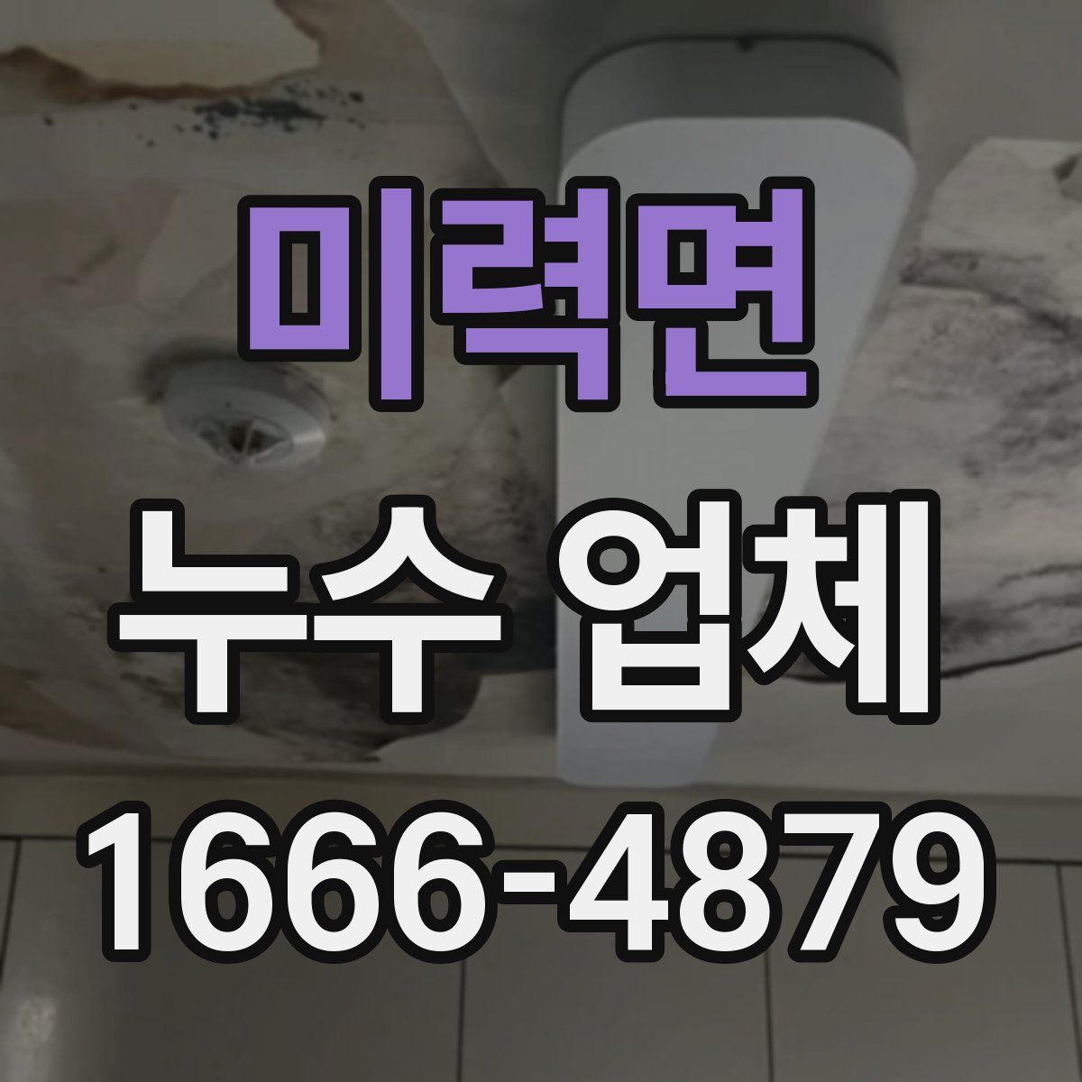 미력면 누수 업체
