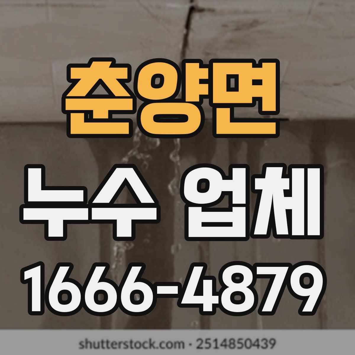 춘양면 누수 업체