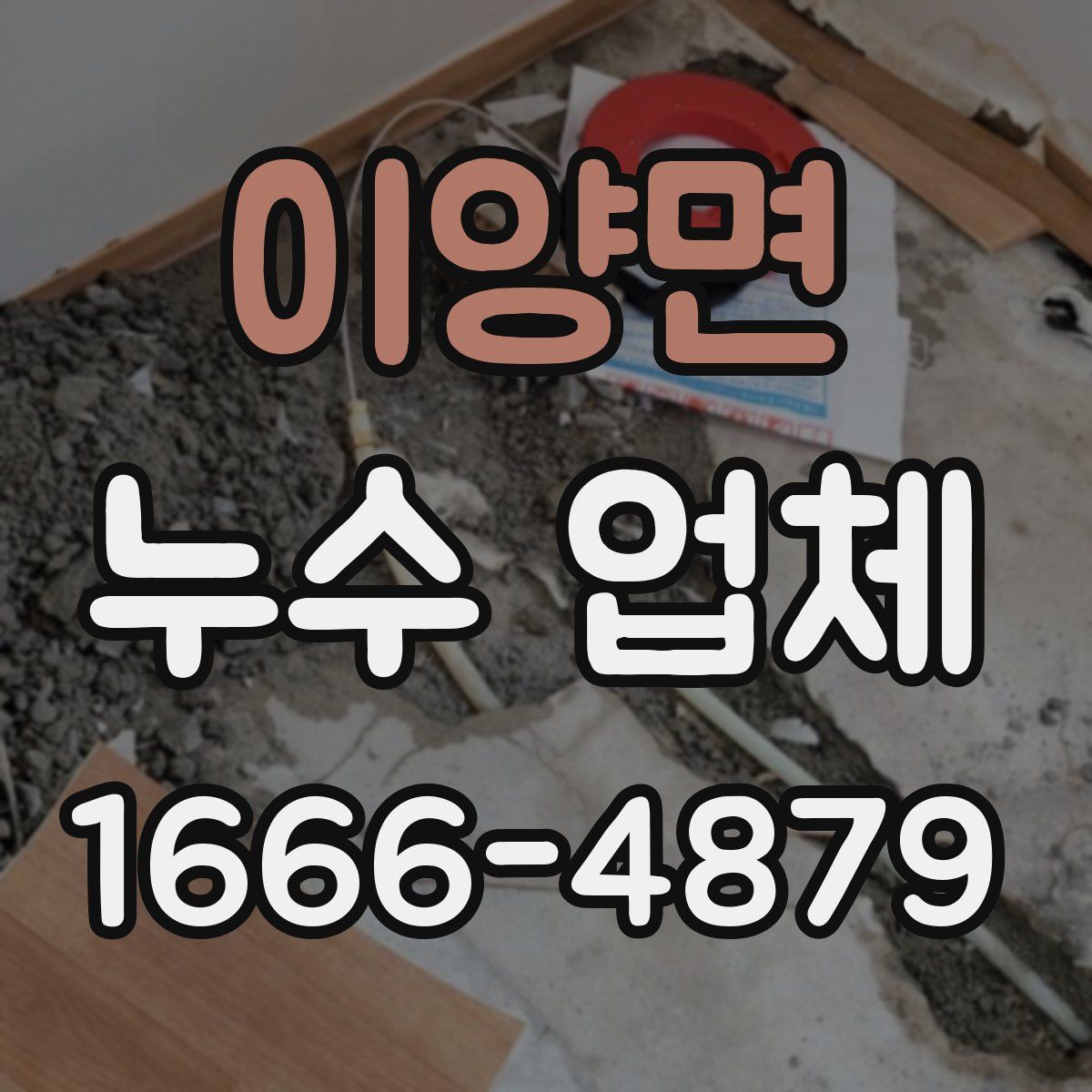 이양면 누수 업체