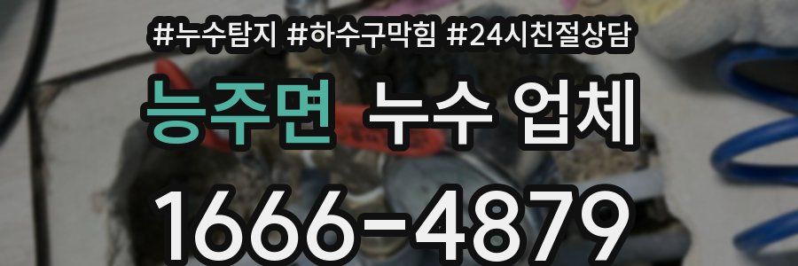 능주면 누수 업체