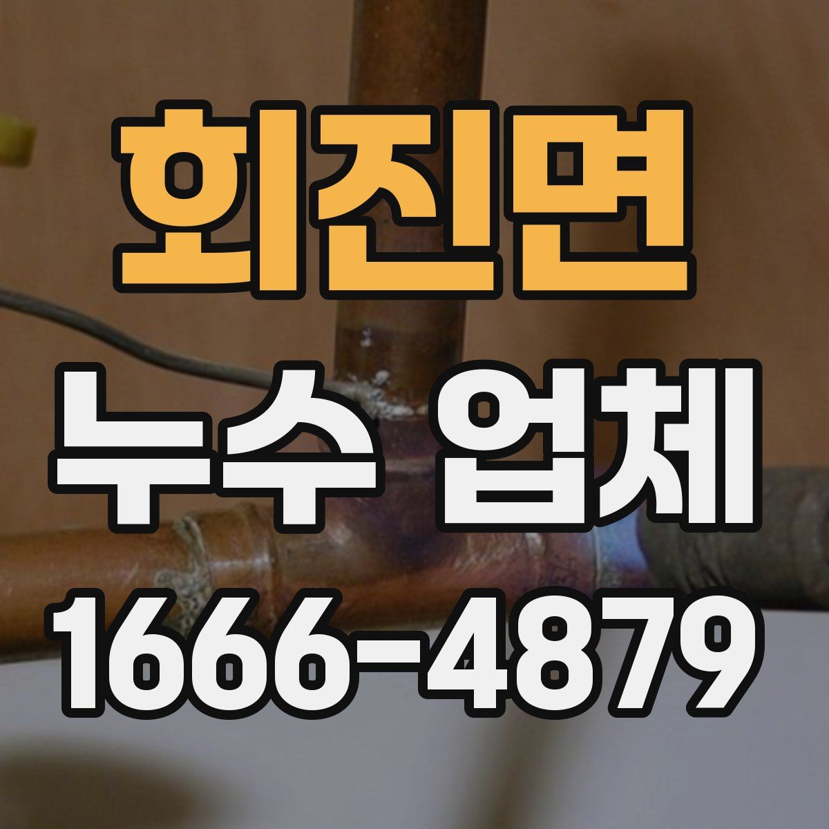 회진면 누수 업체