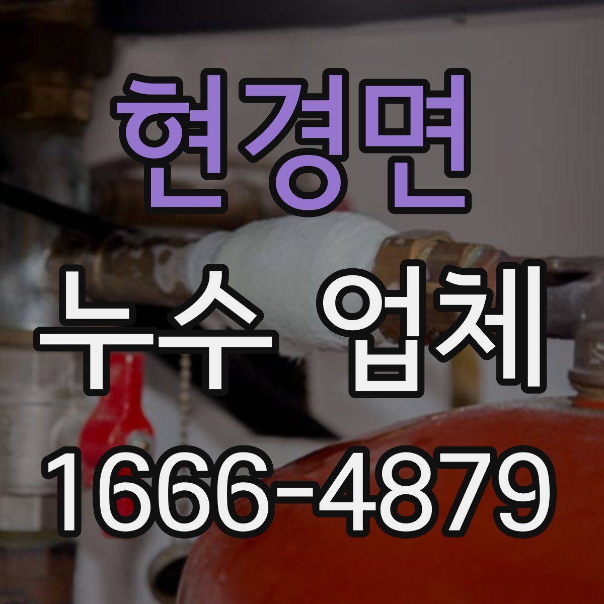 현경면 누수 업체
