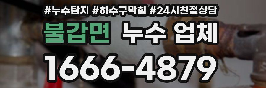 불갑면 누수 업체