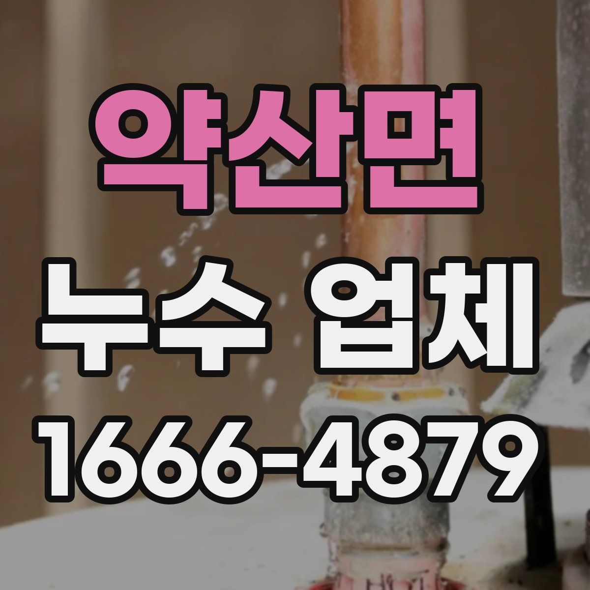 약산면 누수 업체
