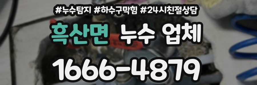 흑산면 누수 업체