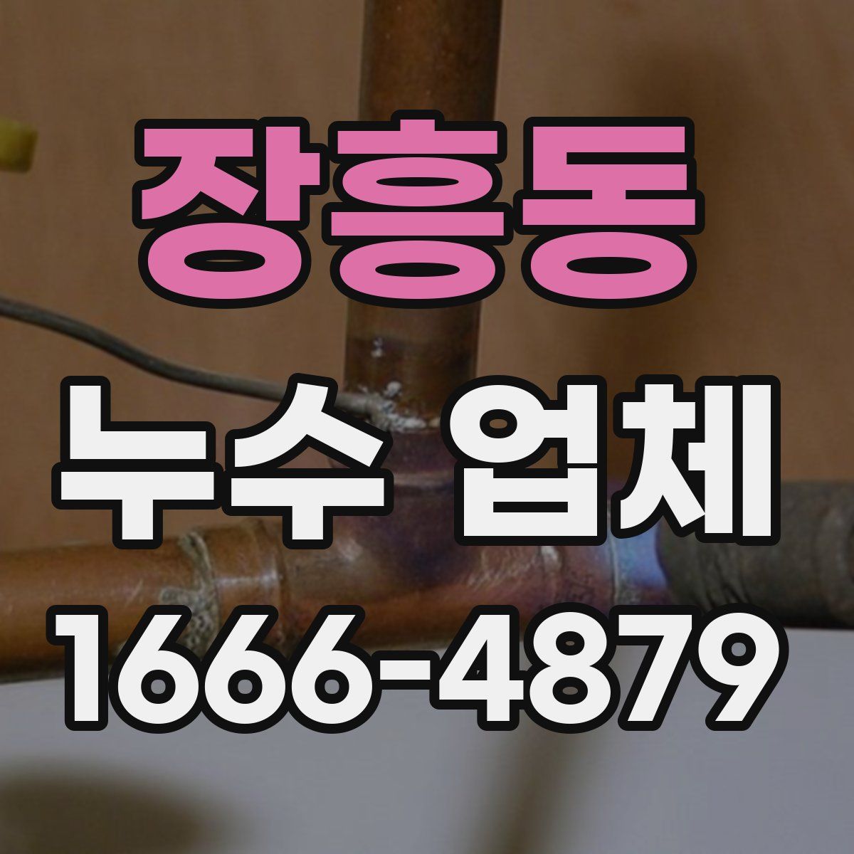 장흥동 누수 업체