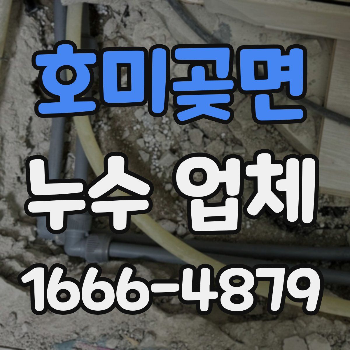 호미곶면 누수 업체