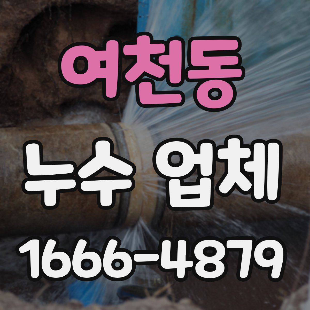 여천동 누수 업체