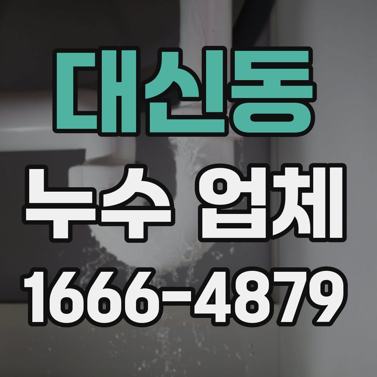 대신동 누수 업체