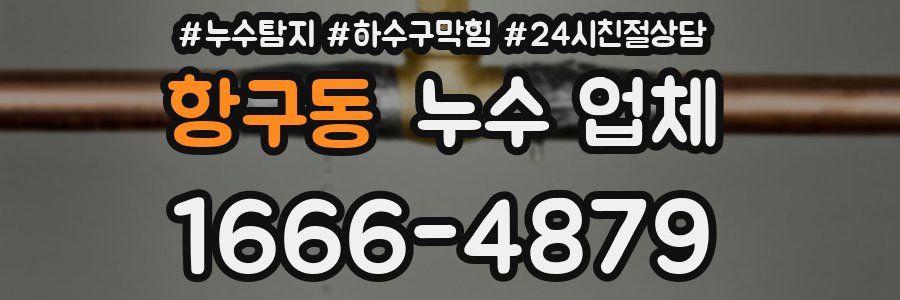 항구동 누수 업체