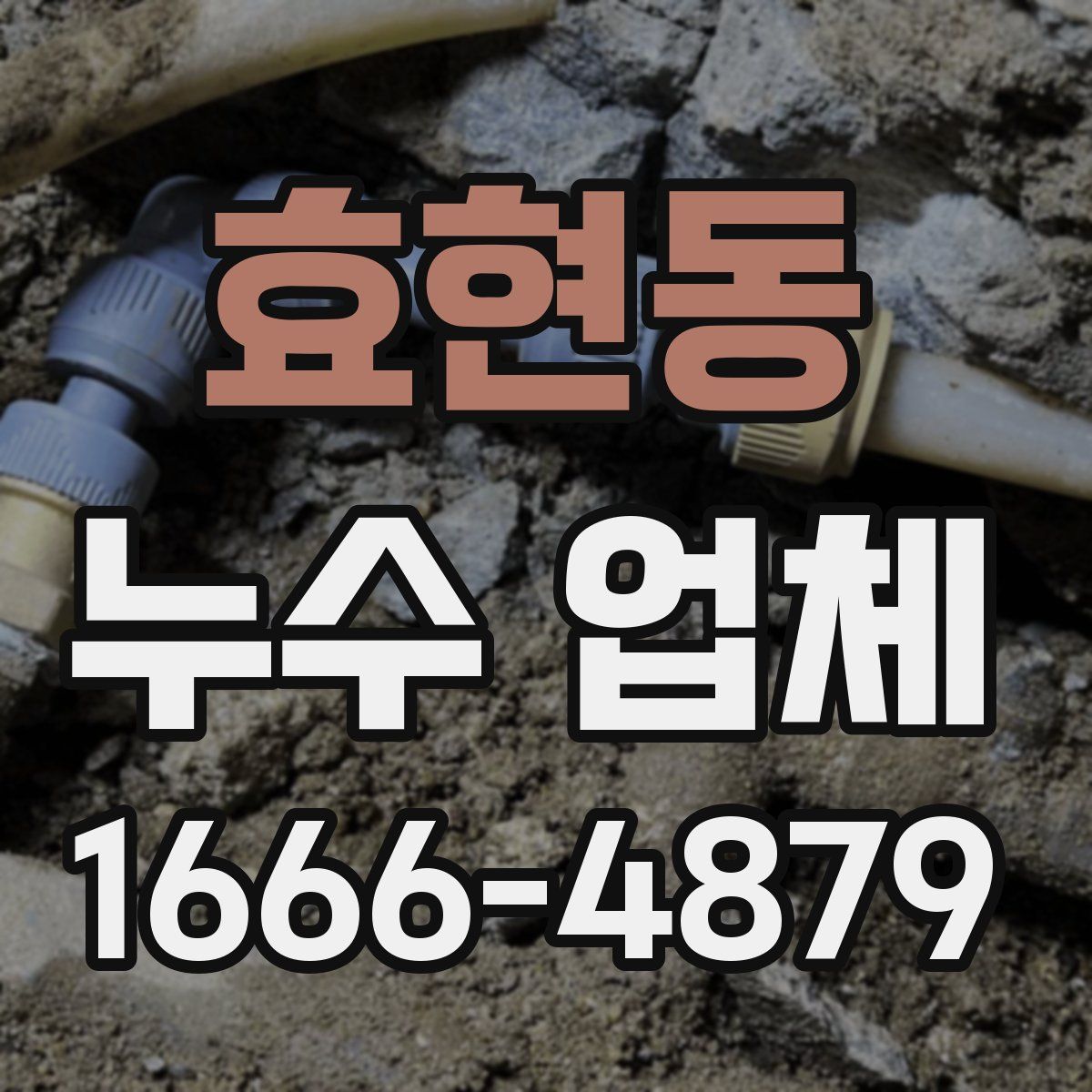 효현동 누수 업체