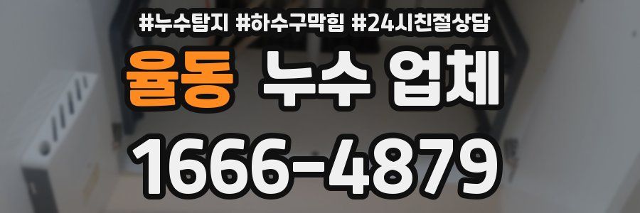 율동 누수 업체