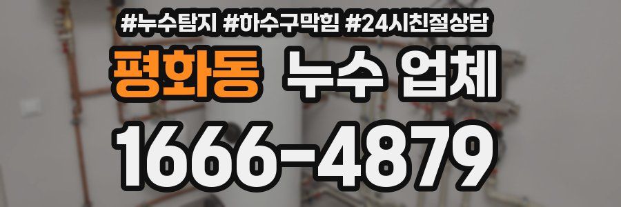 평화동 누수 업체