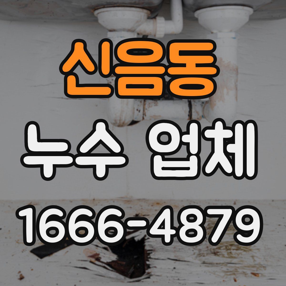 신음동 누수 업체