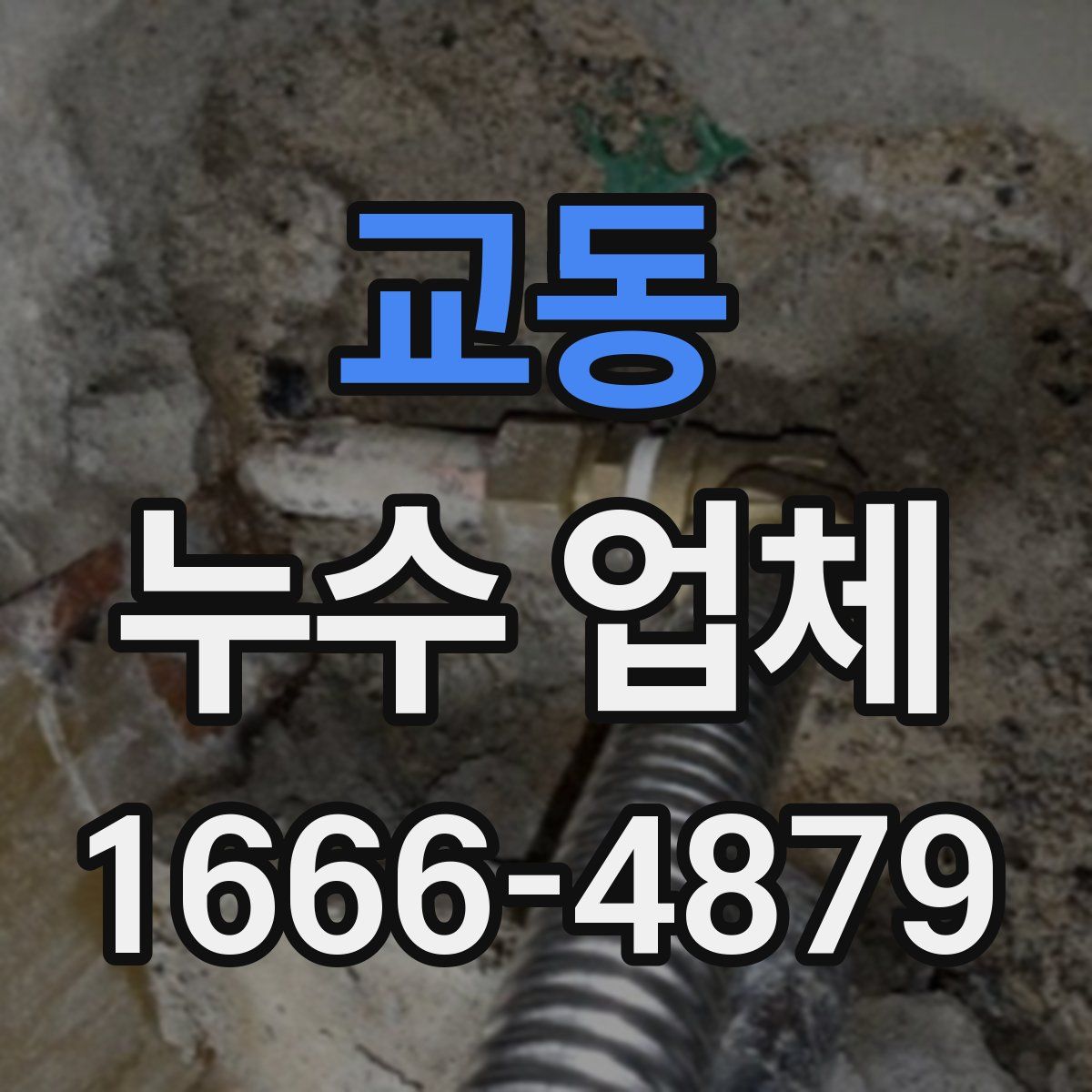 교동 누수 업체