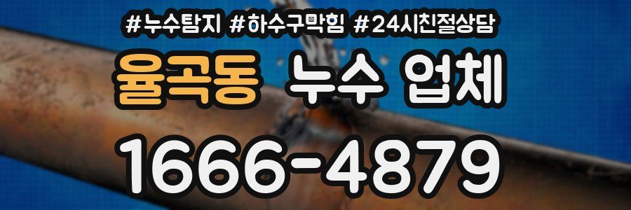 율곡동 누수 업체