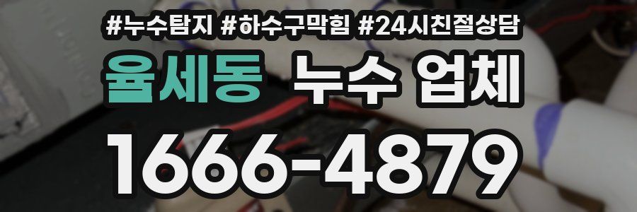 율세동 누수 업체
