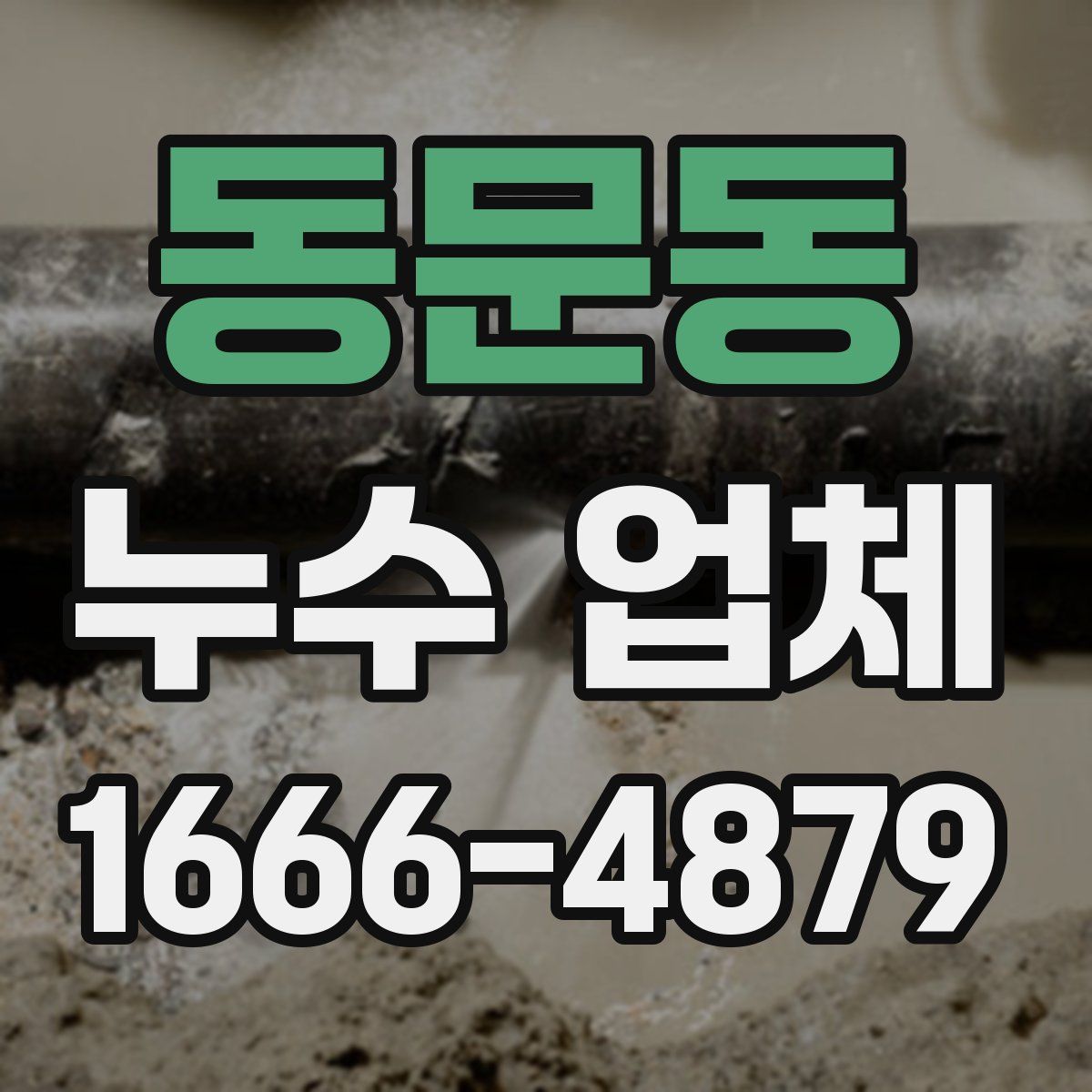 동문동 누수 업체