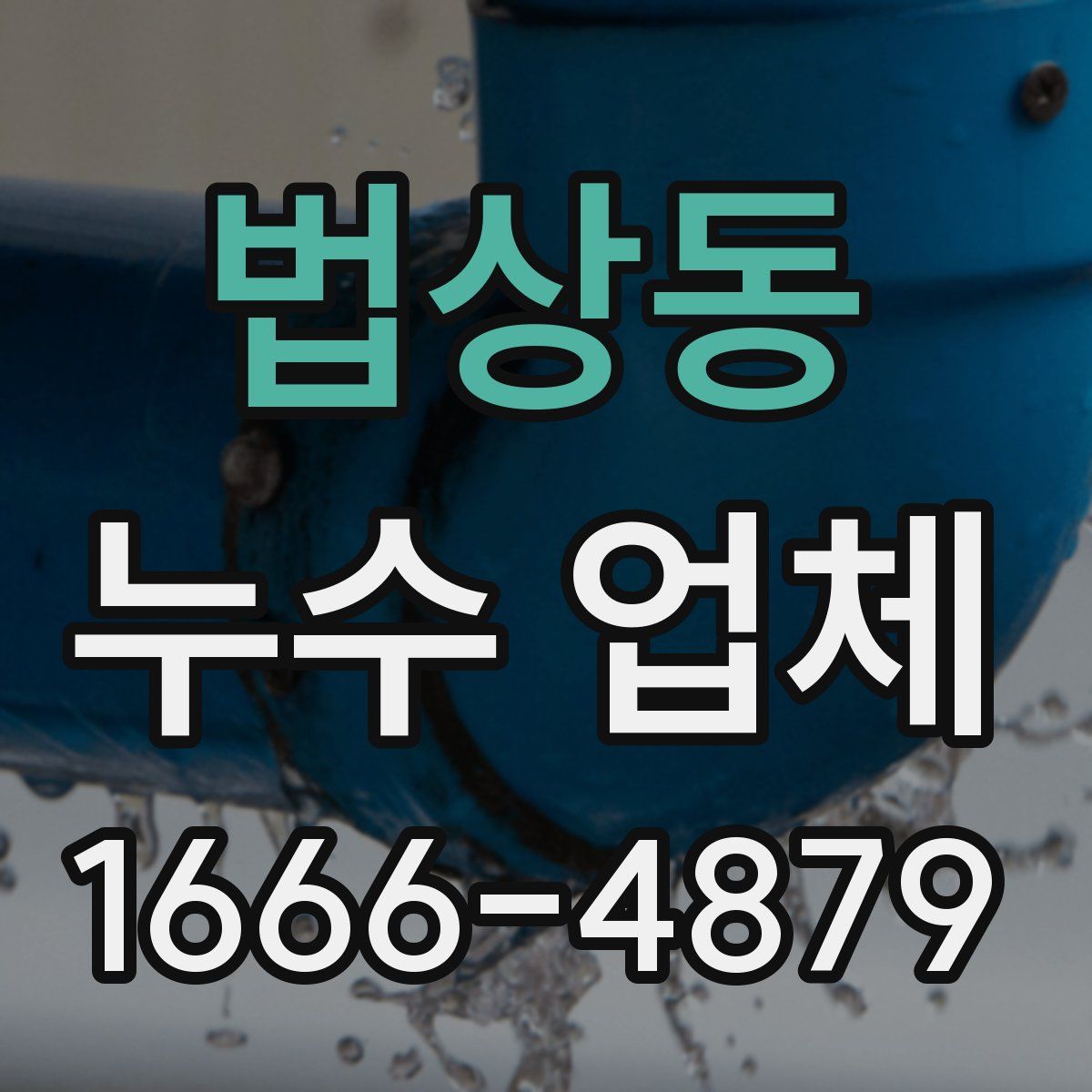 법상동 누수 업체