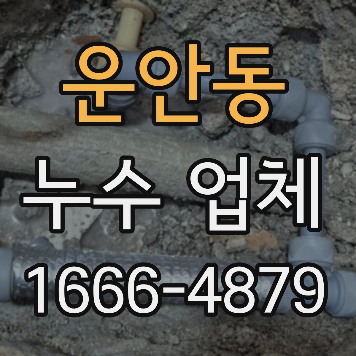 운안동 누수 업체