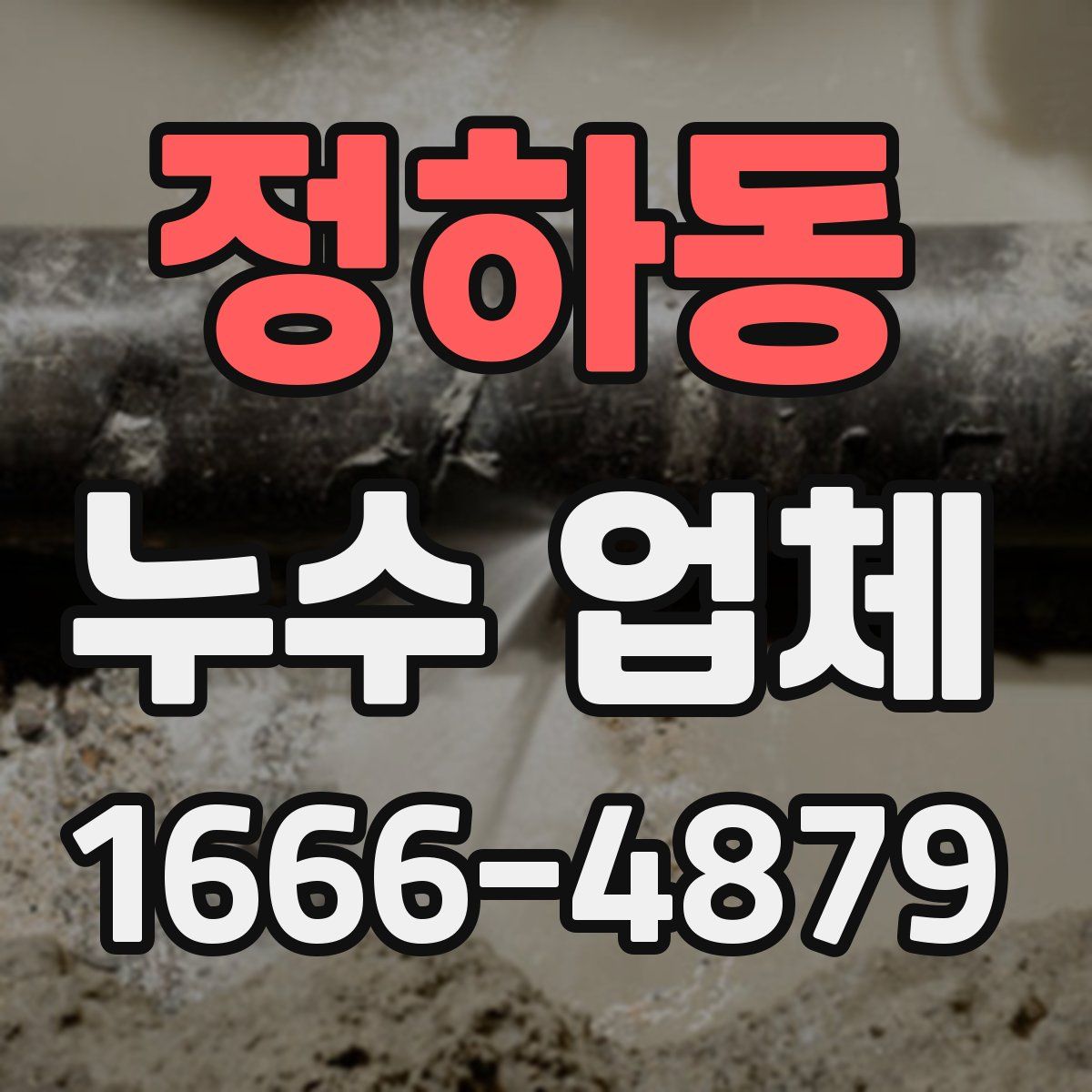 정하동 누수 업체
