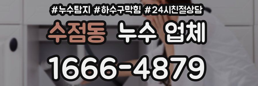 수점동 누수 업체