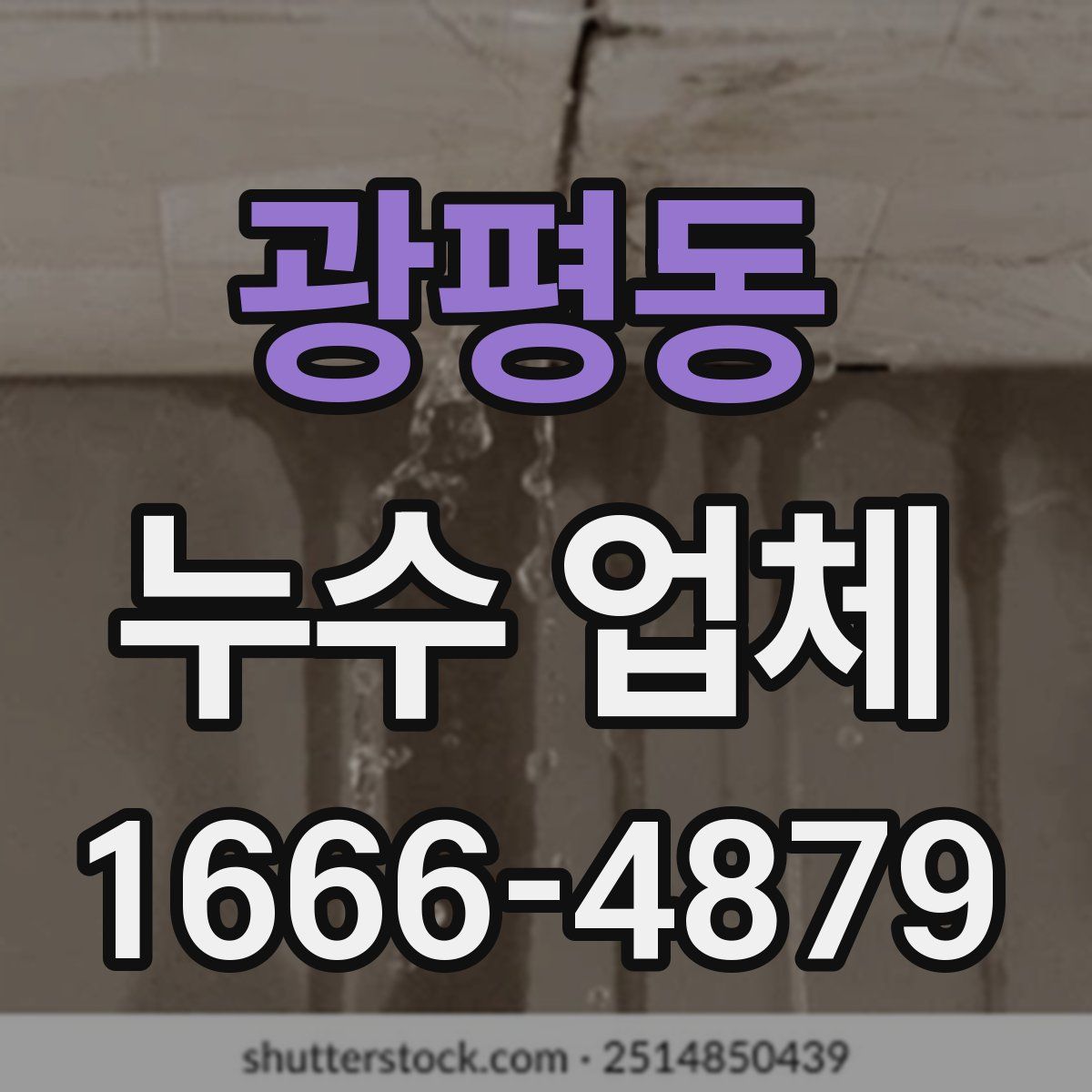 광평동 누수 업체