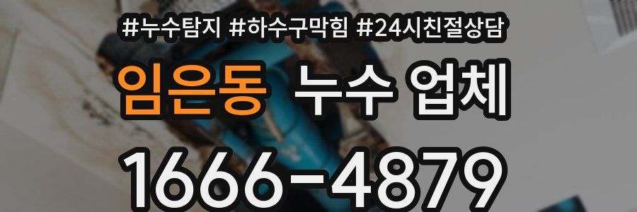 임은동 누수 업체