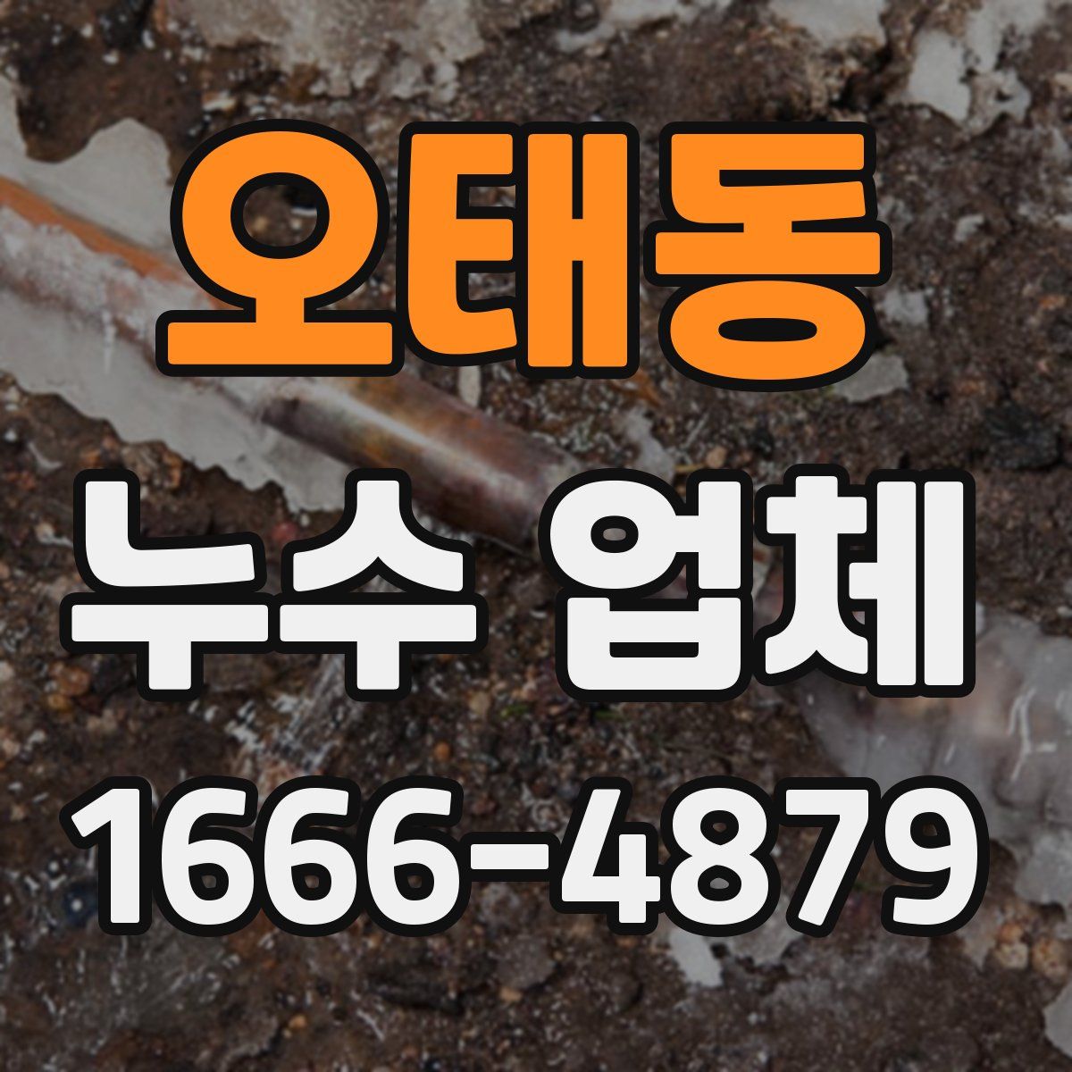 오태동 누수 업체
