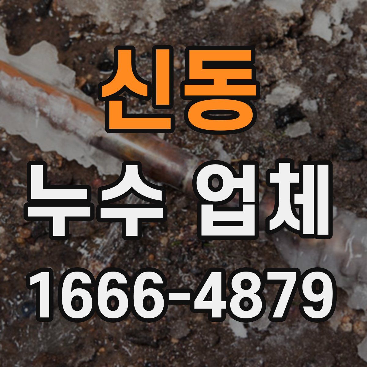 신동 누수 업체