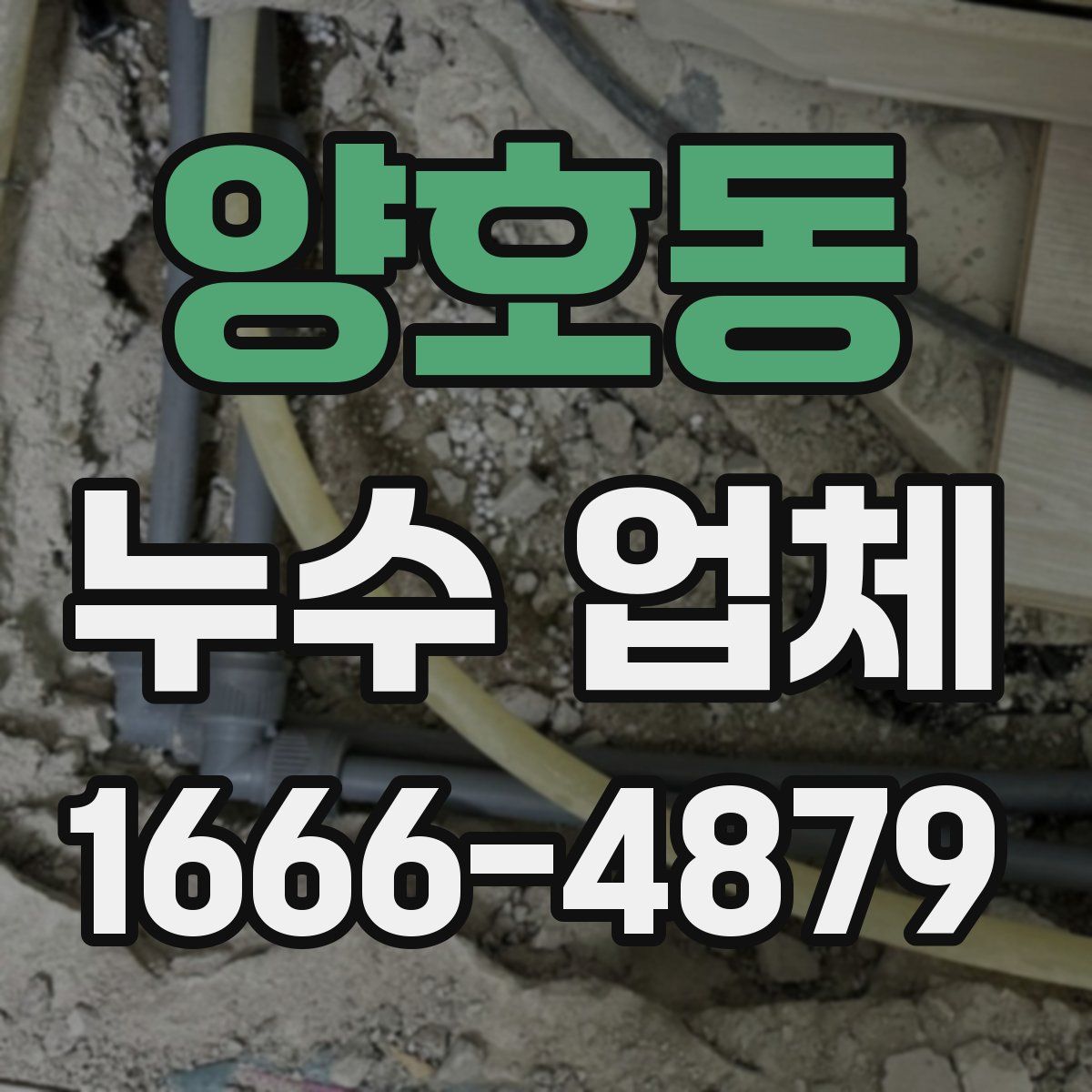 양호동 누수 업체