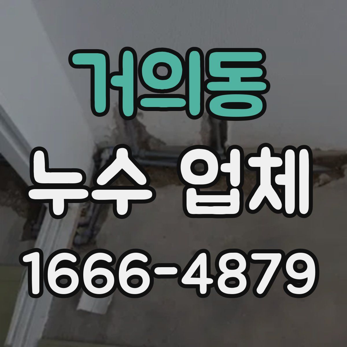 거의동 누수 업체